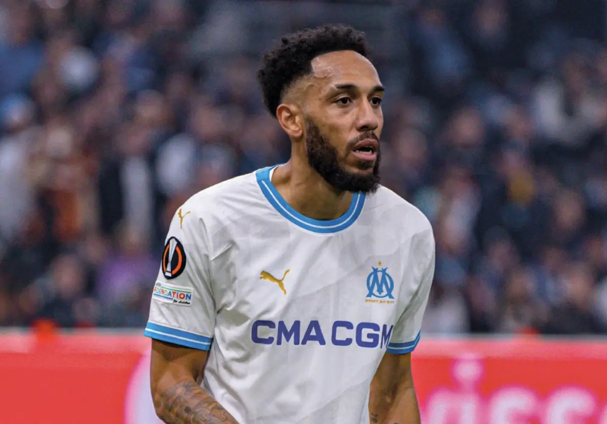 Aubameyang (Créditos: Olympique de Marseille)