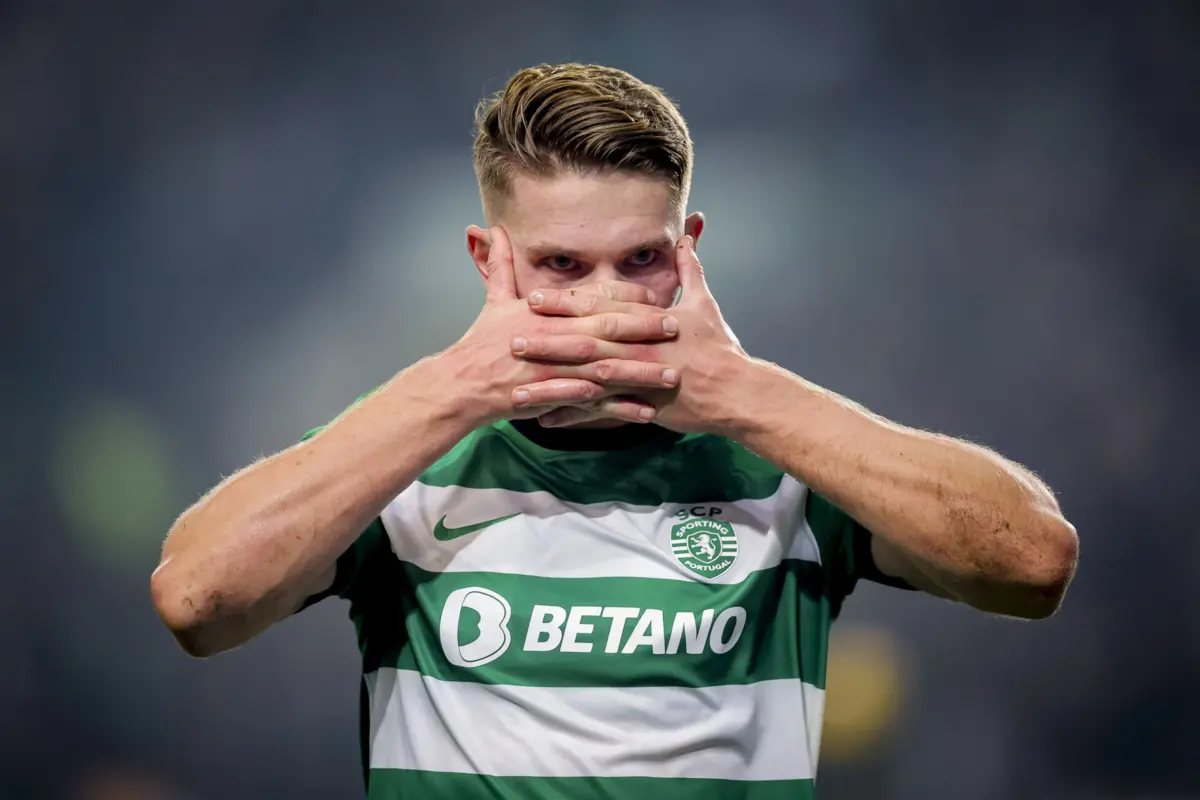 Imagem de contexto do artigo Gyokeres e 220 quilos num exercício de deadlift: "Tenho uma vantagem genética"