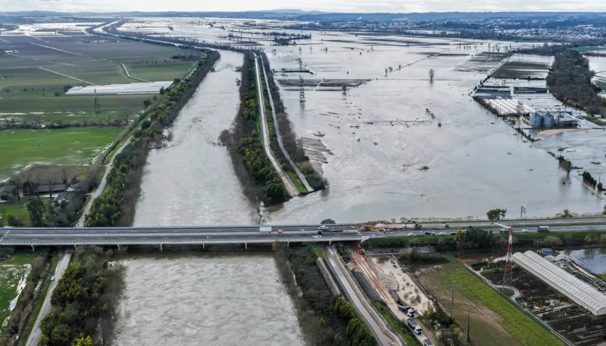 Mau tempo provocou derrocada na Autoestrada A1