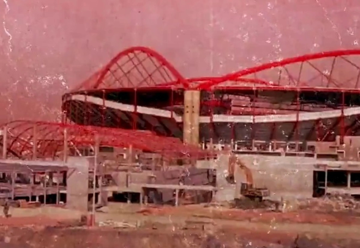 Imagem de contexto do artigo Benfica celebra 22 anos do Estádio da Luz com vídeo que volta atrás no tempo