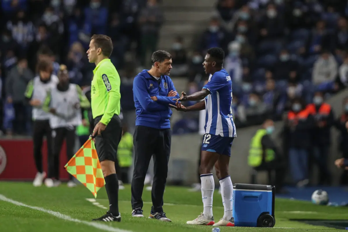 Sérgio Conceição e Zaidu (Créditos: Miguel Pereira)