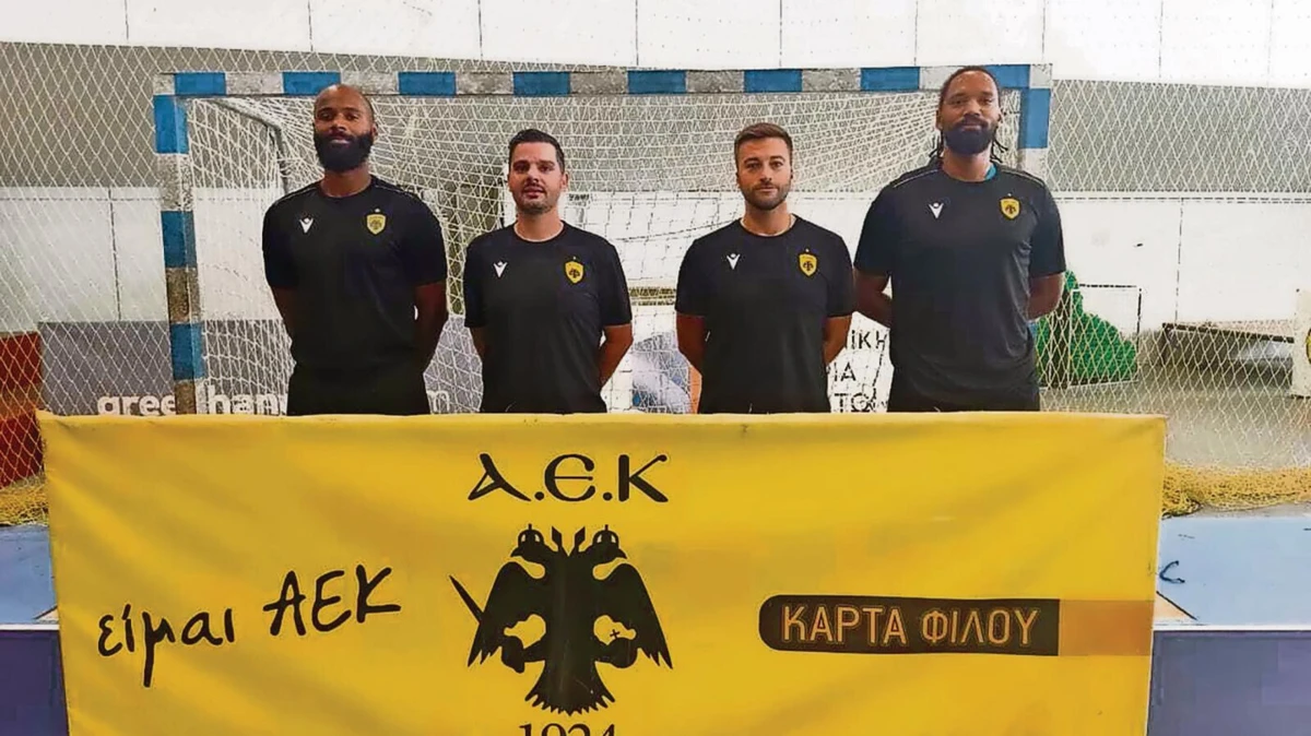 Wilson Davyes, Rui Silva, Rafael Ribeiro e Gilberto Duarte são os quatro portugueses do andebol do AEK de Atenas