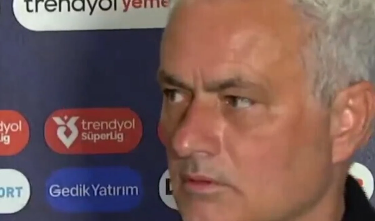 Imagem de contexto do artigo Mourinho questiona jornalista: "Eles são sub-10? Qual é o teu objetivo?"