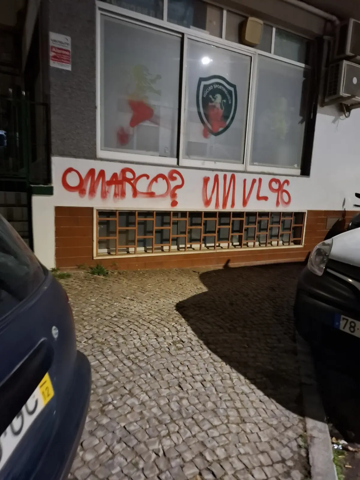 Imagem de contexto do artigo Vandalizam Núcleo do Sporting de Faro com menção a Marco Ficini