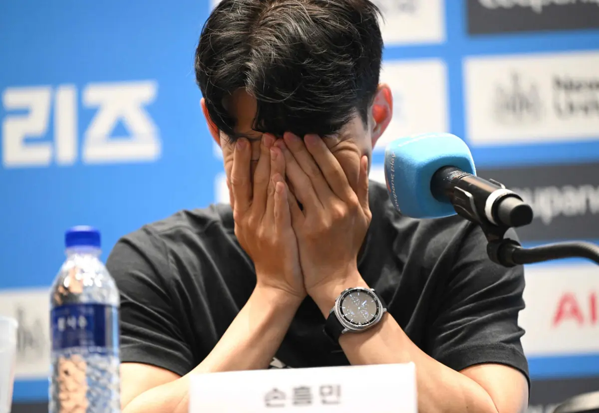 Imagem de contexto do artigo Son Heung-min não conteve a emoção no anúncio da saída do Tottenham