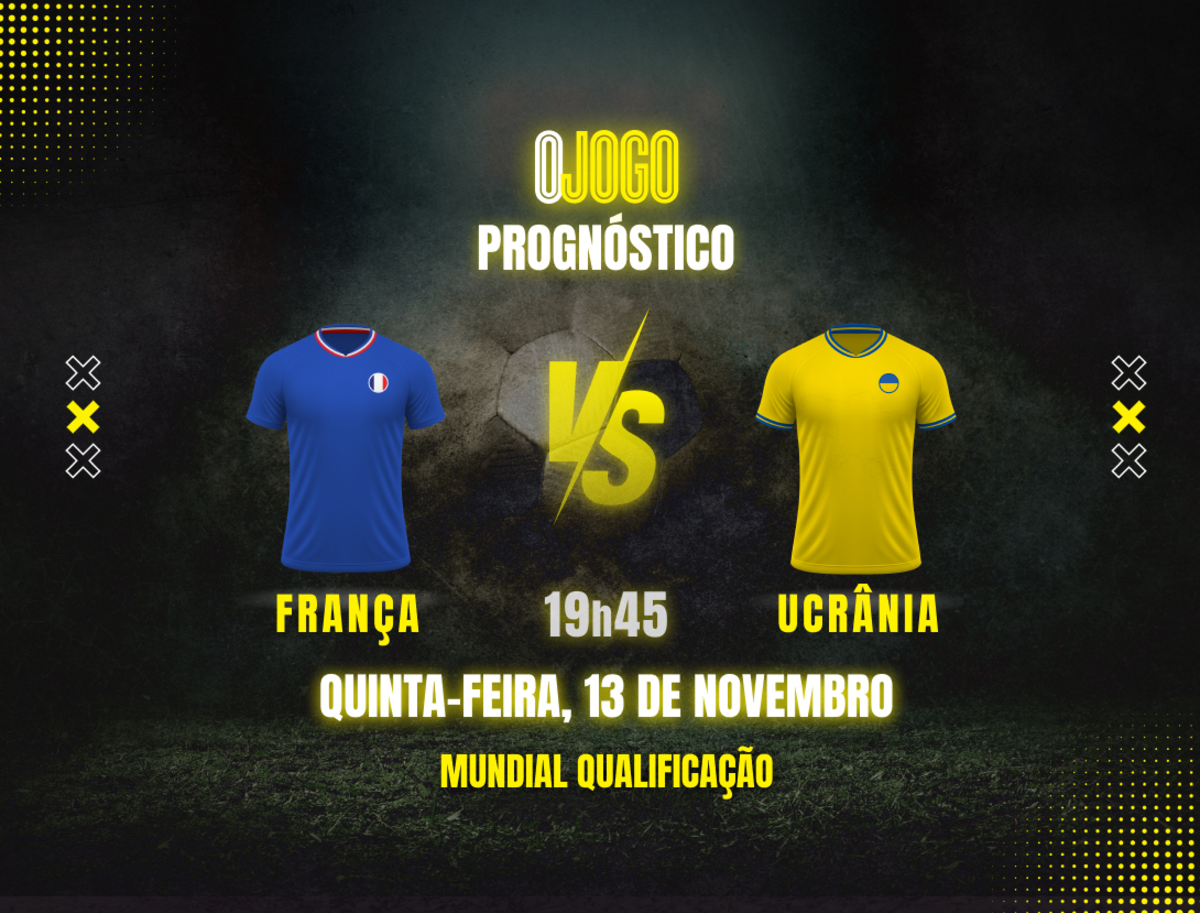 Imagem de contexto do artigo Prognóstico França vs Ucrânia: Dicas e Odds Qual. Mundial 2026