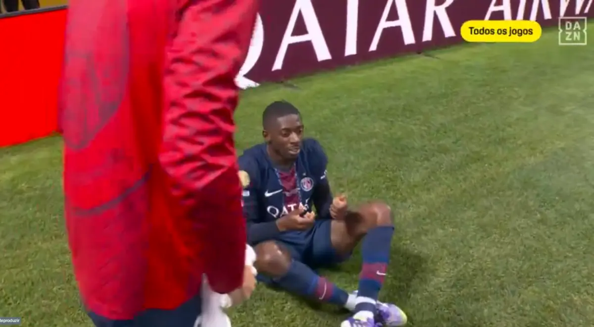 Imagem de contexto do artigo Dembélé marcou frente ao Bayern e recordou Diogo Jota na celebração