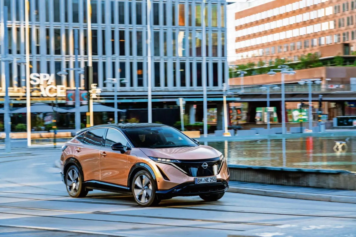 Imagem de contexto do artigo Nissan Ariya: força e estabilidade num SUV feito para viajar depressa