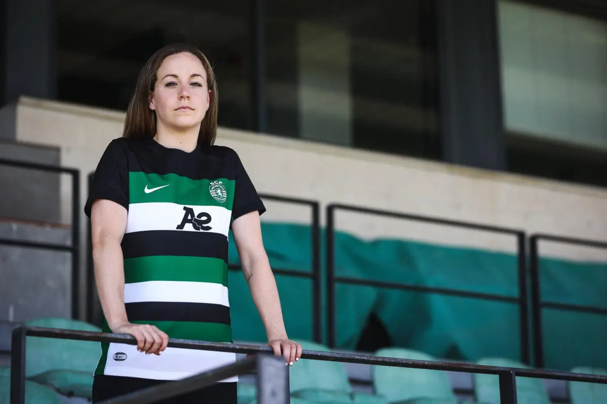 Canadiana Mégane Sauvé (créditos: Sporting CP)