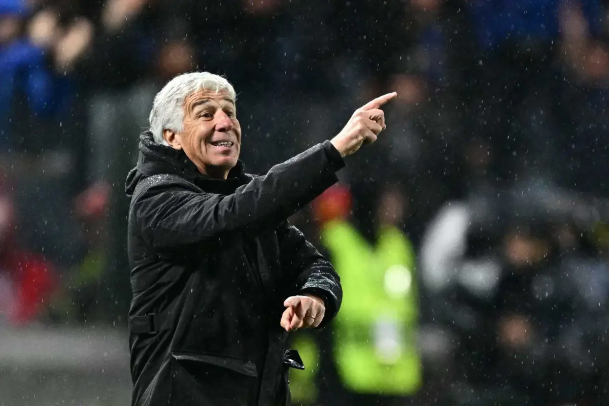 Gian Piero Gasperini, treinador da Atalanta (Créditos: GABRIEL BOUYS / AFP)