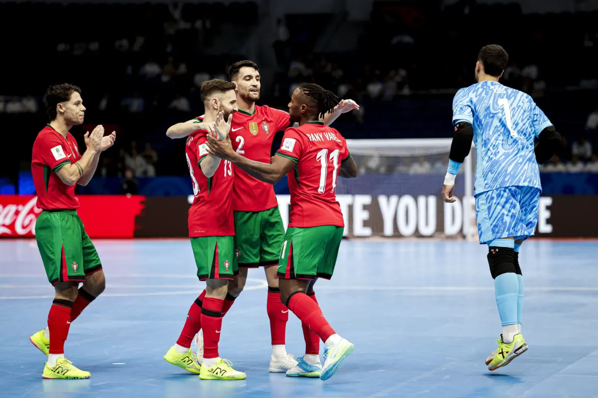 Imagem de contexto do artigo Mundial de futsal: Portugal e mais cinco seleções asseguram oitavos de final