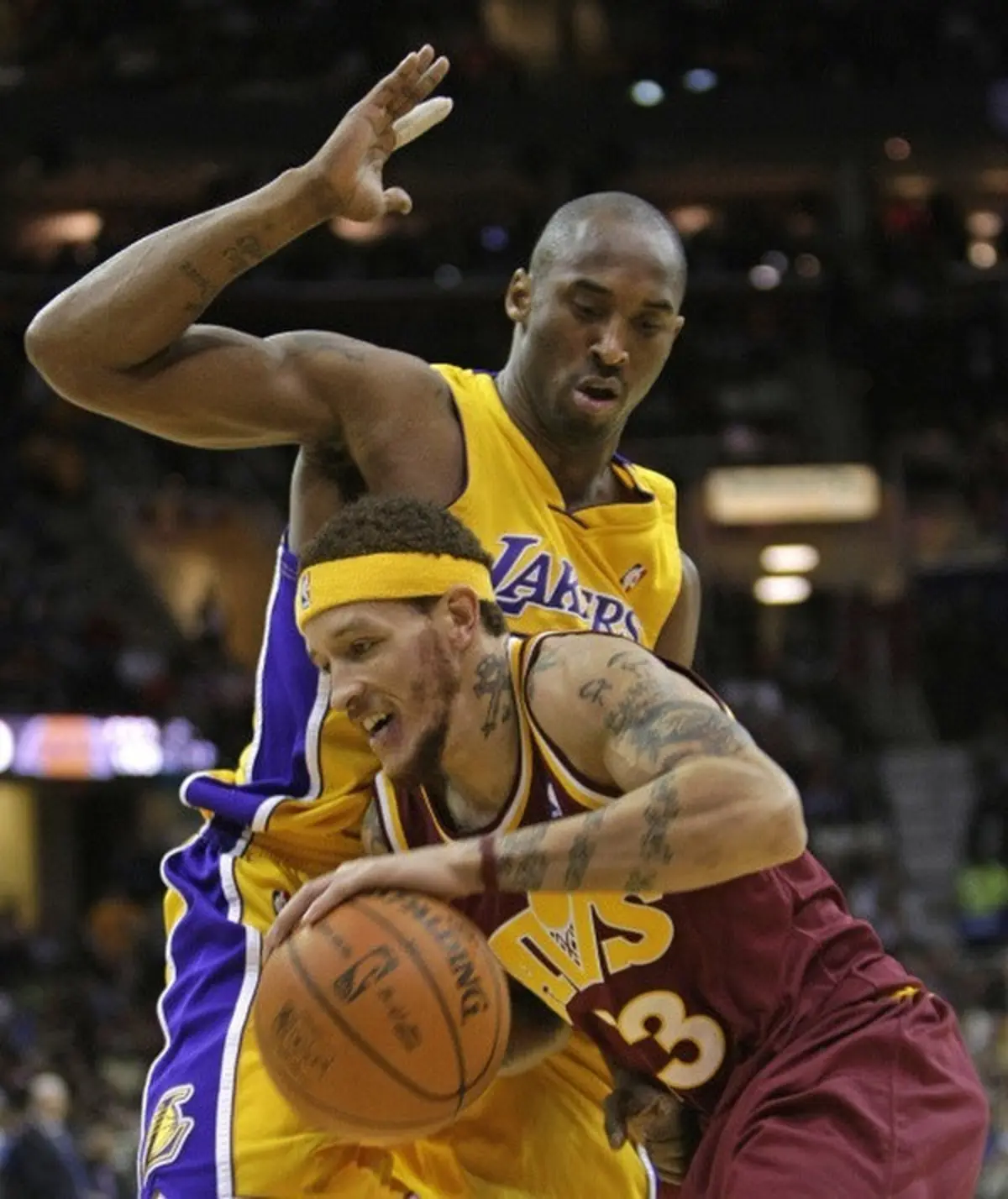 Delonte West e Kobe Bryant