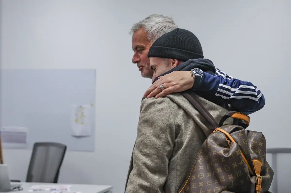 Rafa e José Mourinho