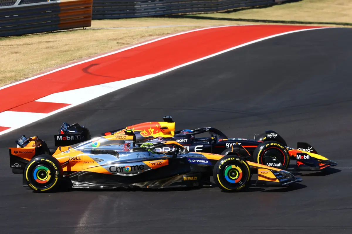 Lando Norris e Max Verstappen (créditos: X/Formula 1)
