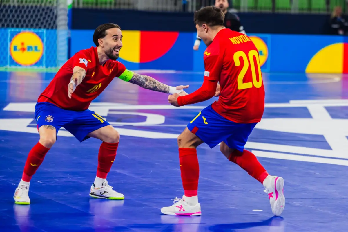 Imagem de contexto do artigo Europeu de futsal: Espanha soma segunda vitória, Eslovénia bate Bélgica