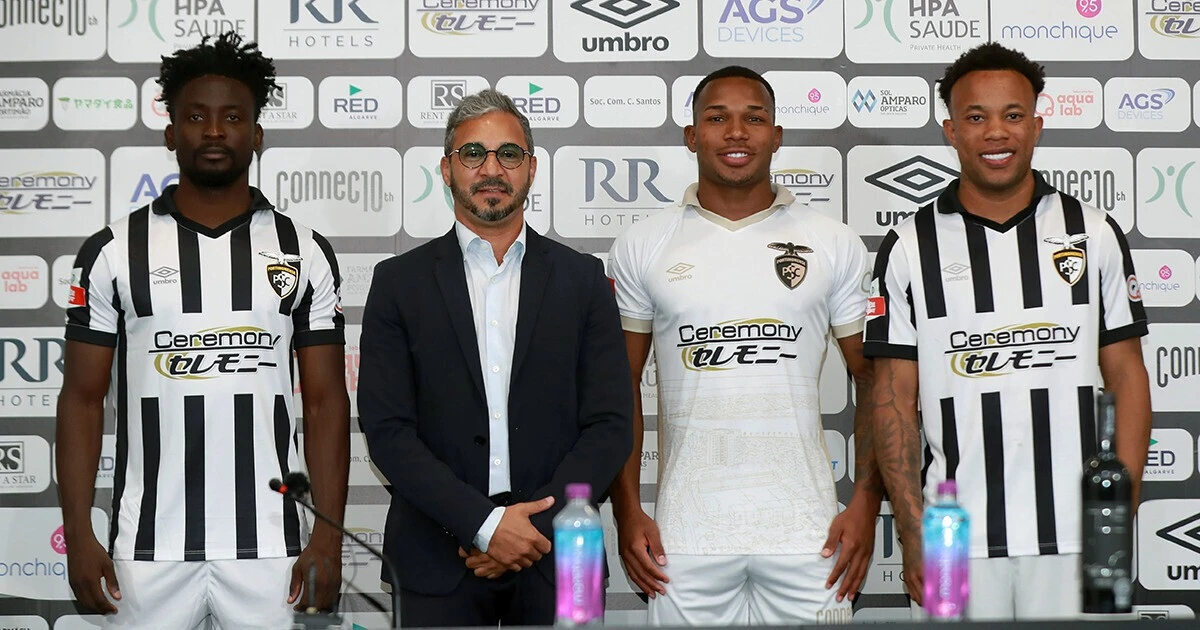 Imagem de contexto do artigo Mo Dauda e Mateus Santos assinam até 2027 pelo Portimonense