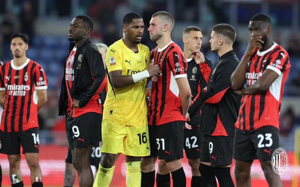 Desalento "rossoneri" (créditos: Milan)