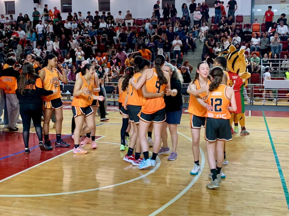 Imagem de contexto do artigo Festa do Basquetebol Juvenil: Lisboa festeja em sub-14 femininos