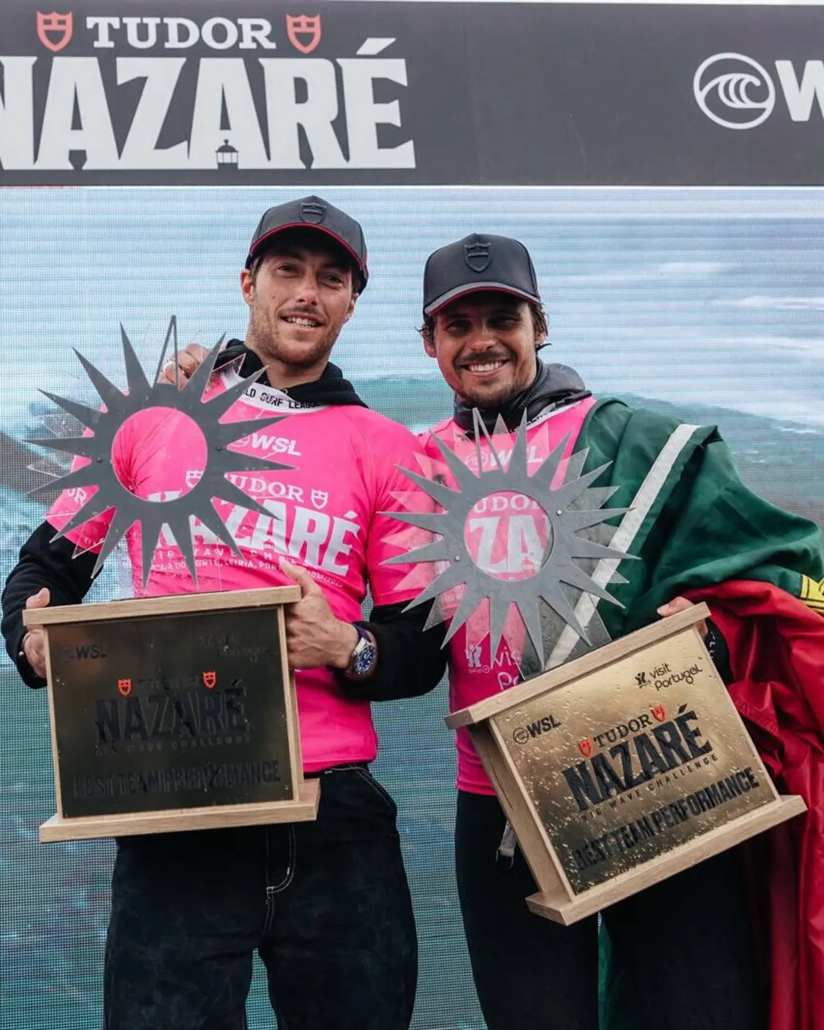 Clement Roseyro e Nicolau Von Rupp (da esquerda para a direita) (créditos: Nic Von Rupp/Instagram)