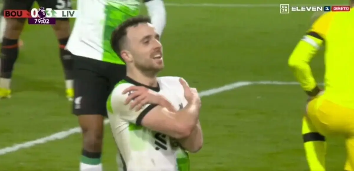 Diogo Jota (créditos: DAZN)
