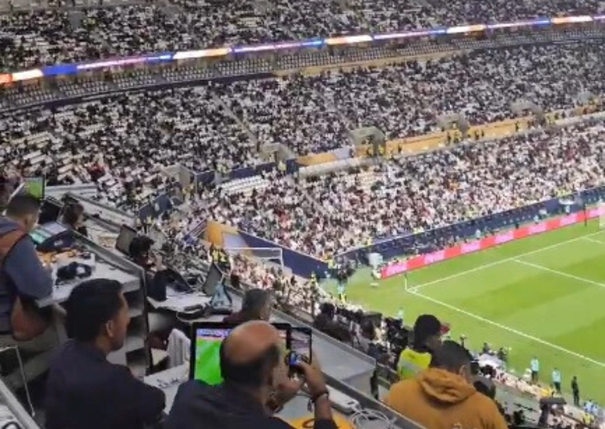 Imagem de contexto do artigo Silêncio nas bancadas marca final entre Real Madrid e Pachuca no Catar. Ora veja