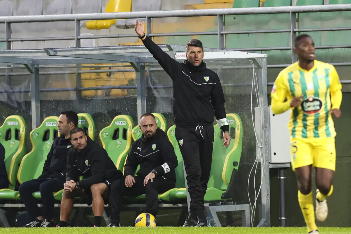 Cristiano Bacci, treinador do Tondela