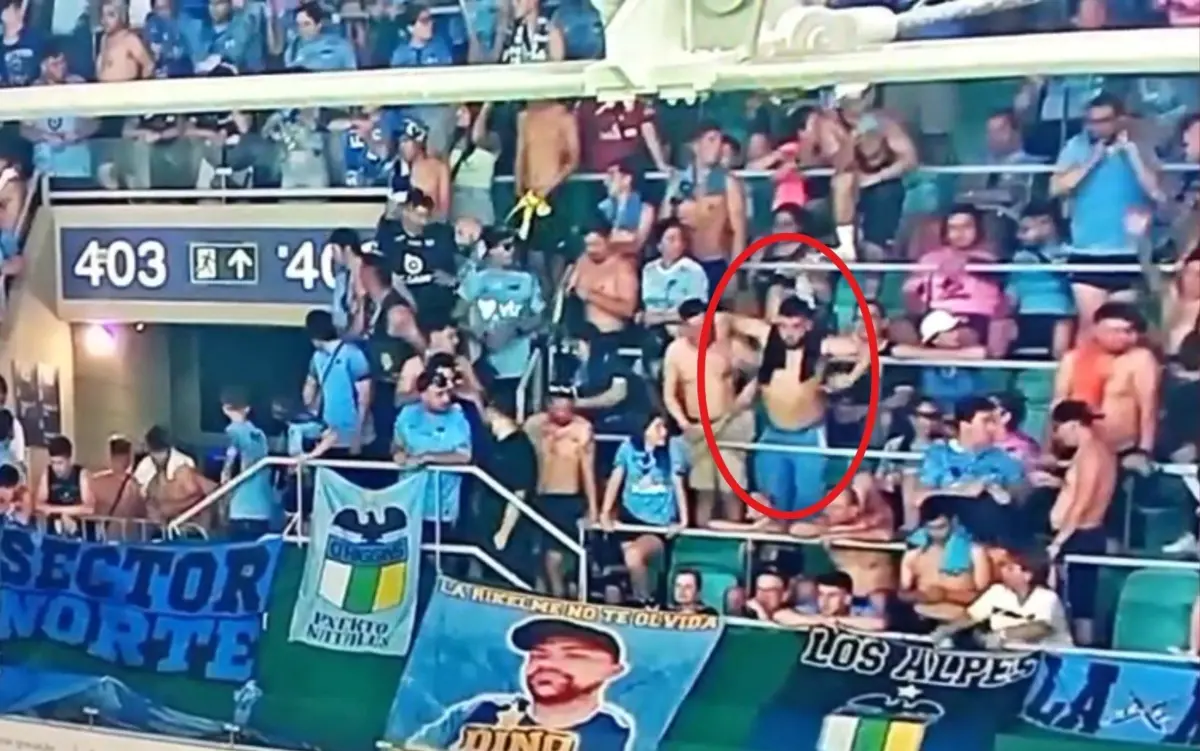 Imagem de contexto do artigo Adepto chileno preso no Brasil por imitar macaco em jogo da Libertadores