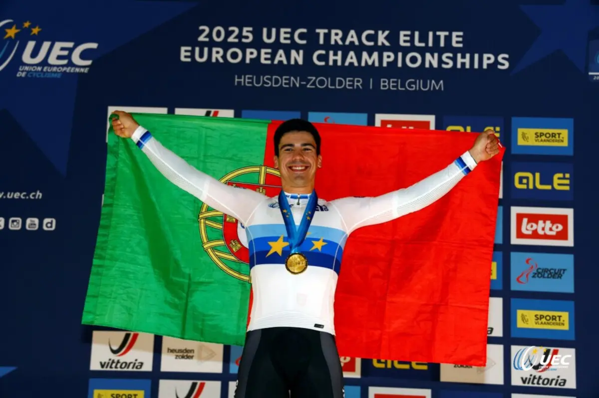 Iúri Leitão (Reprodução: Federação Portuguesa de ciclismo)