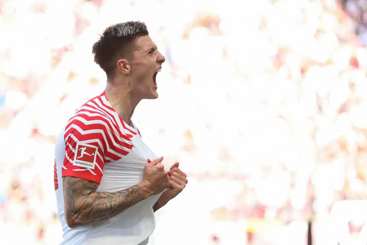 Benjamin Sesko (créditos: AFP)