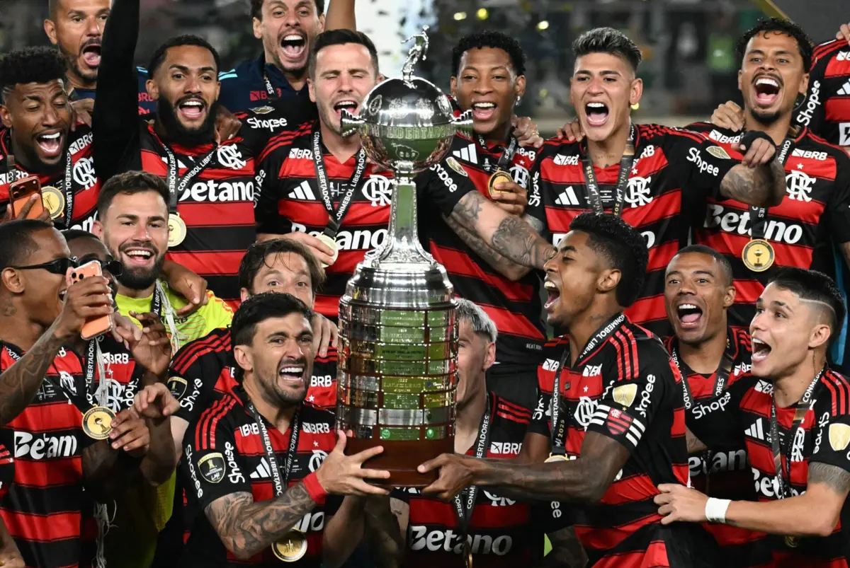 Imagem de contexto do artigo Taça Libertadores: Flamengo conquista quarto título ao vencer Palmeiras, de Abel Ferreira