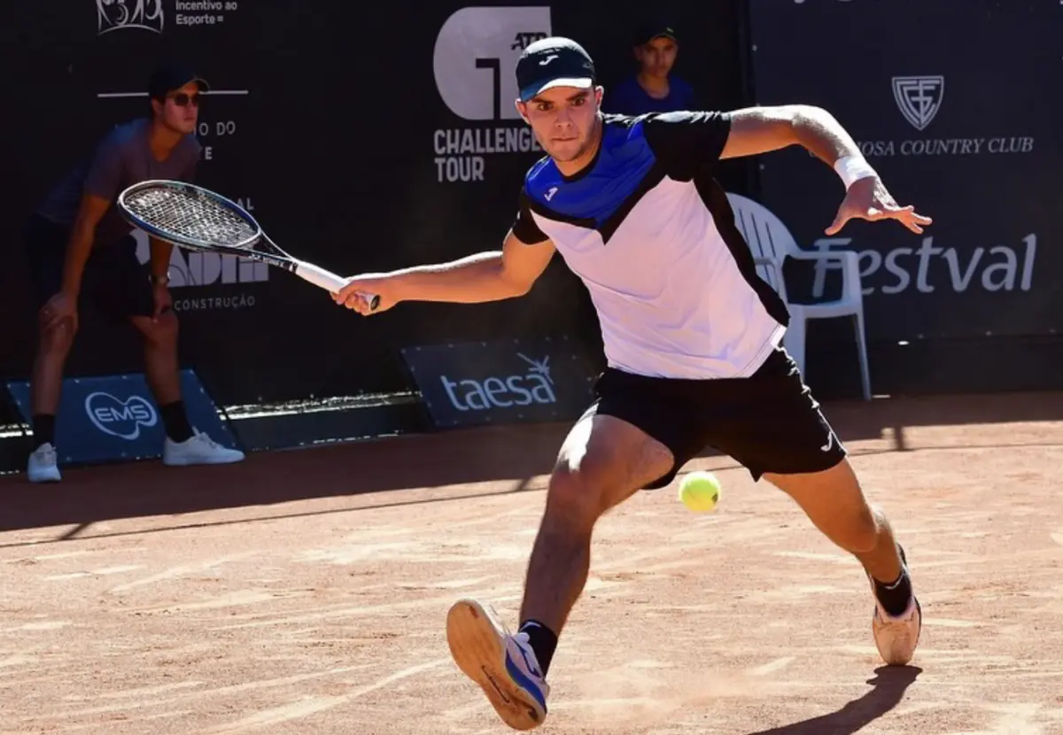 Jaime Faria (Créditos: reprodução/Instituto Sports | Torneios de Tênis)