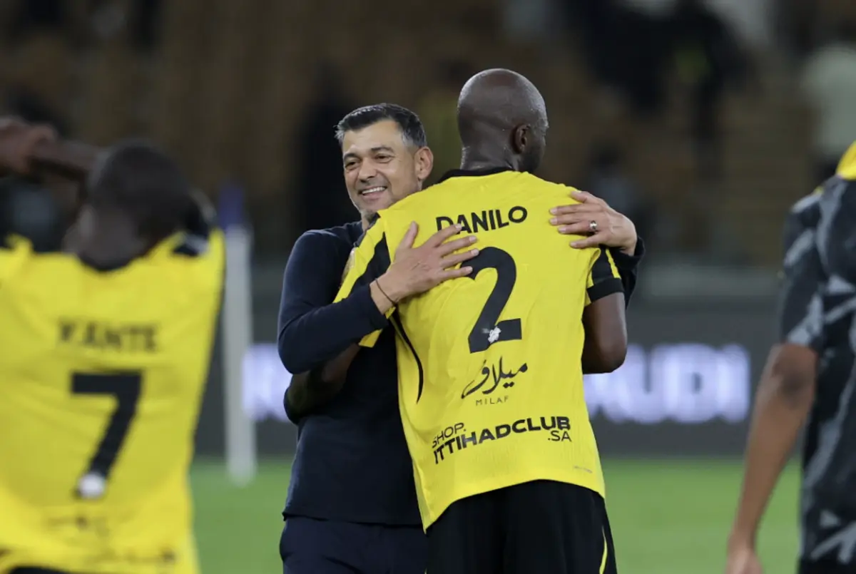 Sérgio Conceição e Danilo Pereira