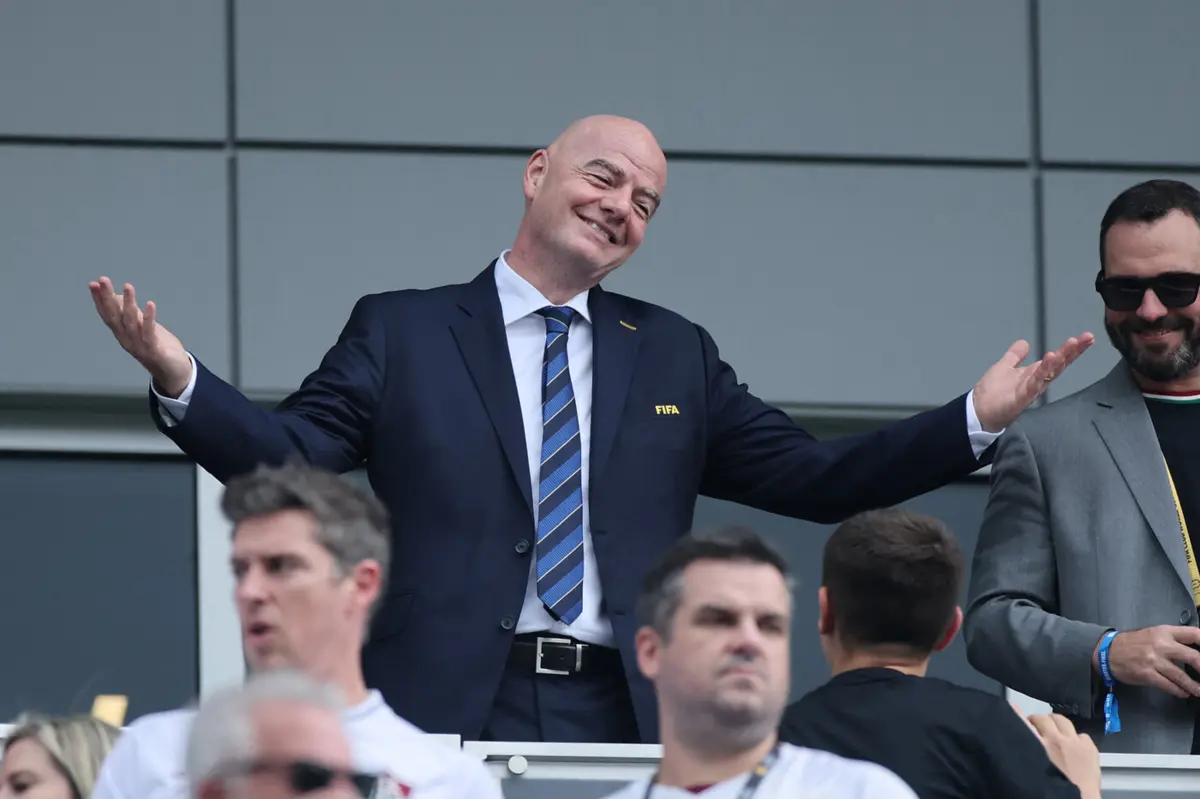 Gianni Infantino (créditos: AFP)