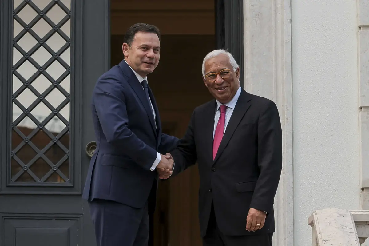 Luís Montenegro e António Costa