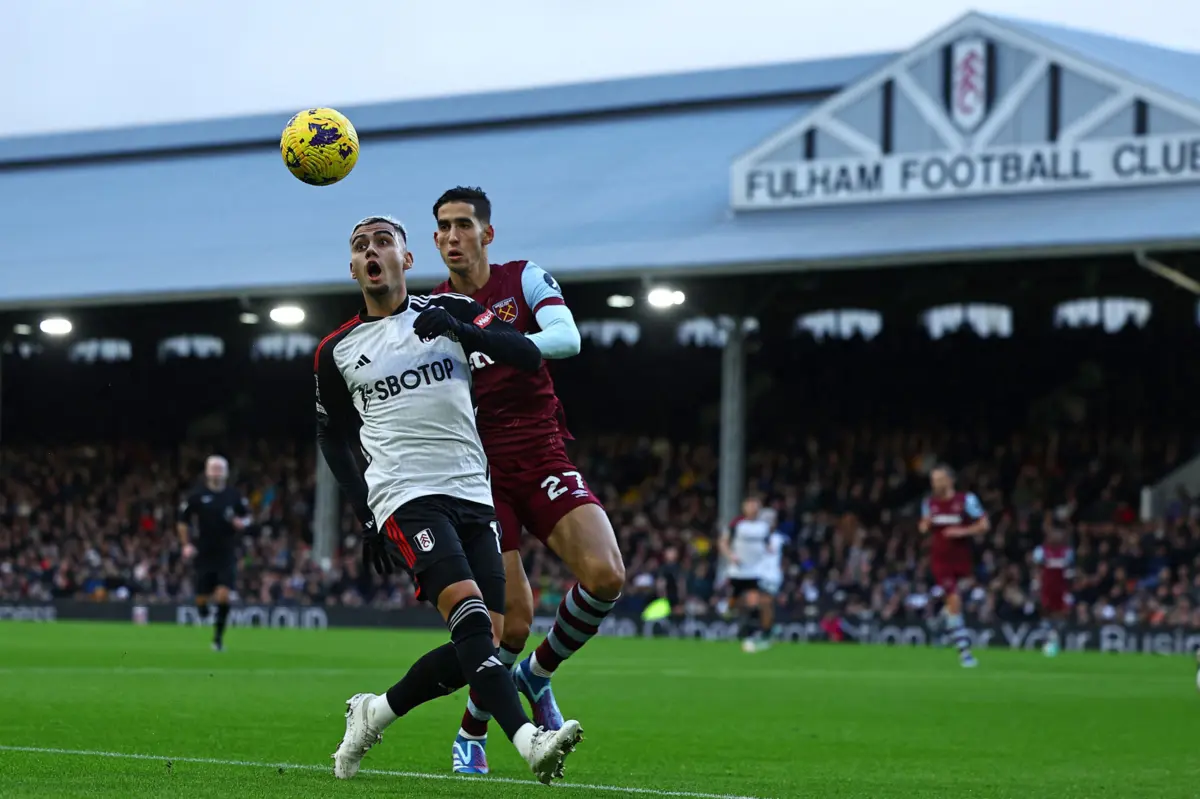 Nayef Aguerd com a camisola do West Ham (Créditos: AFP)