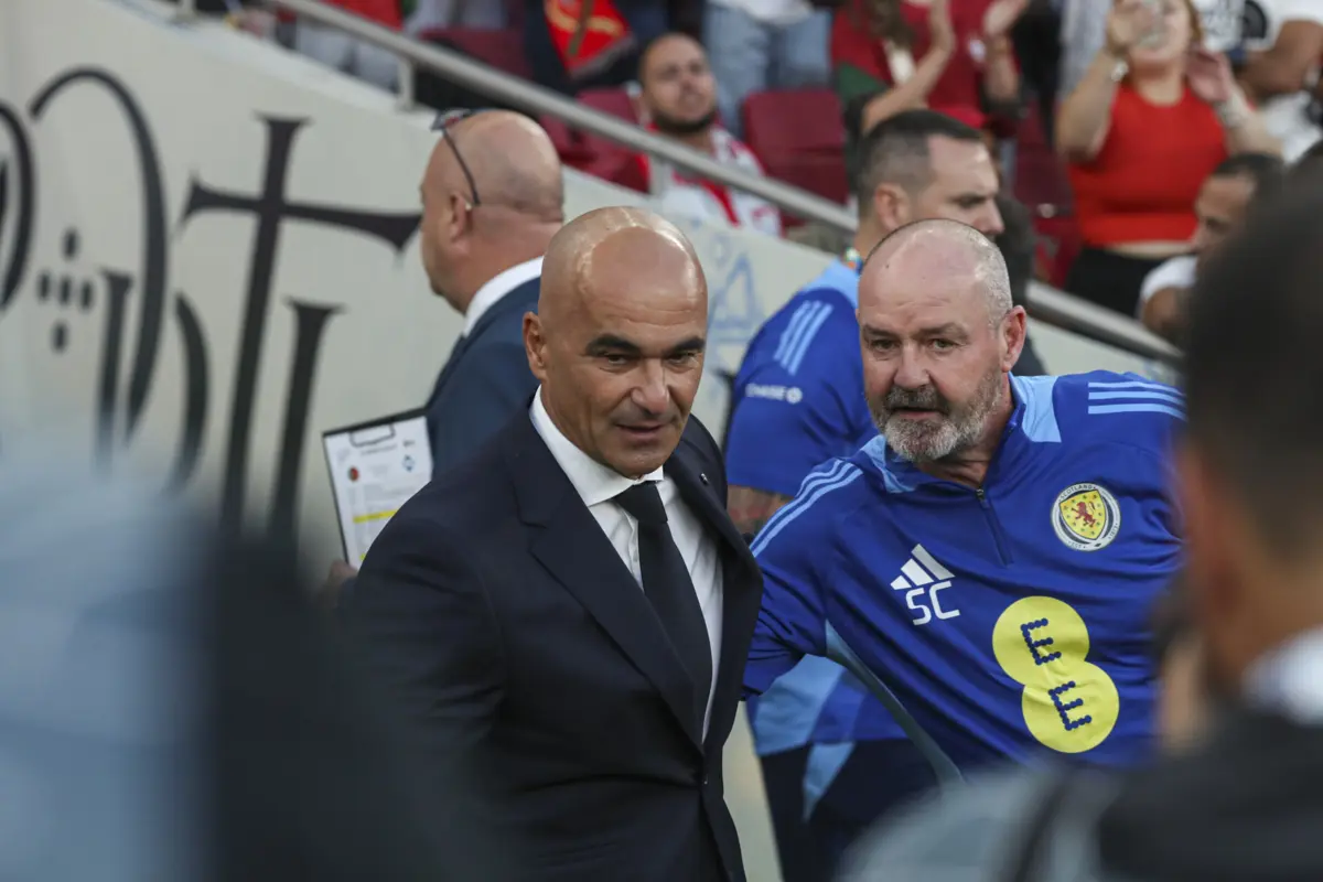 Roberto Martínez e Steve Clarke