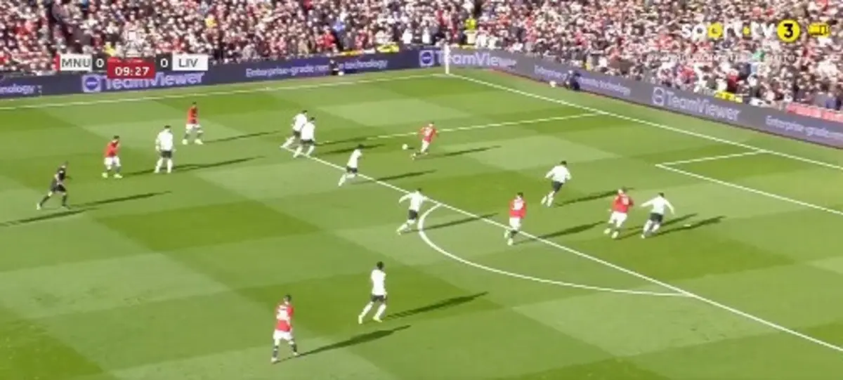 Golo de McTominay (créditos: Sport TV)