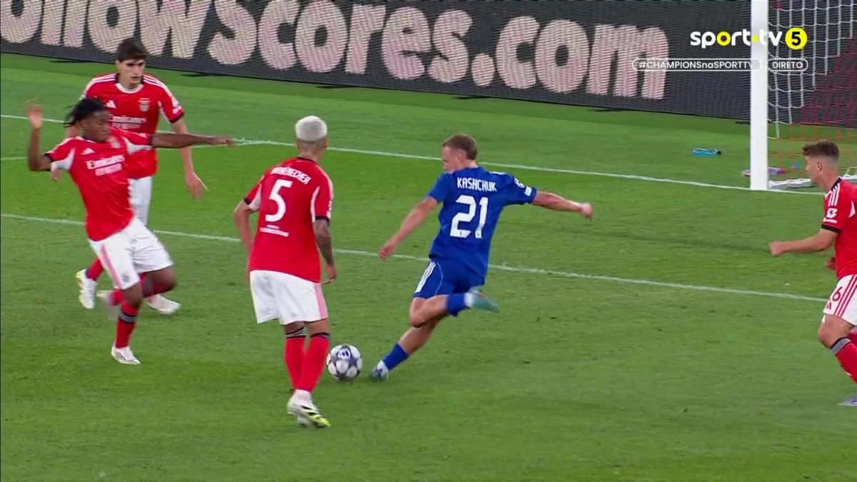 Imagem de contexto do artigo Golo de Kashchuk ditou reviravolta no Benfica-Qarabag. Ora veja