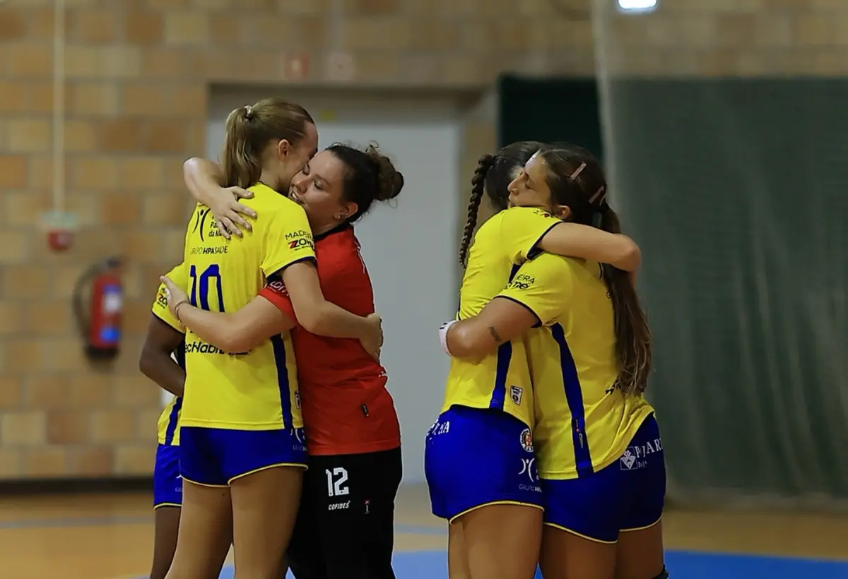 Imagem de contexto do artigo Madeira SAD vence e fica perto dos oitavos de final da Taça Europeia feminina