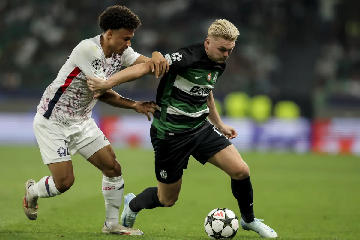 Tiago Santos defrontou o Sporting na Champions (Créditos: Gerardo Santos/Global Imagens)