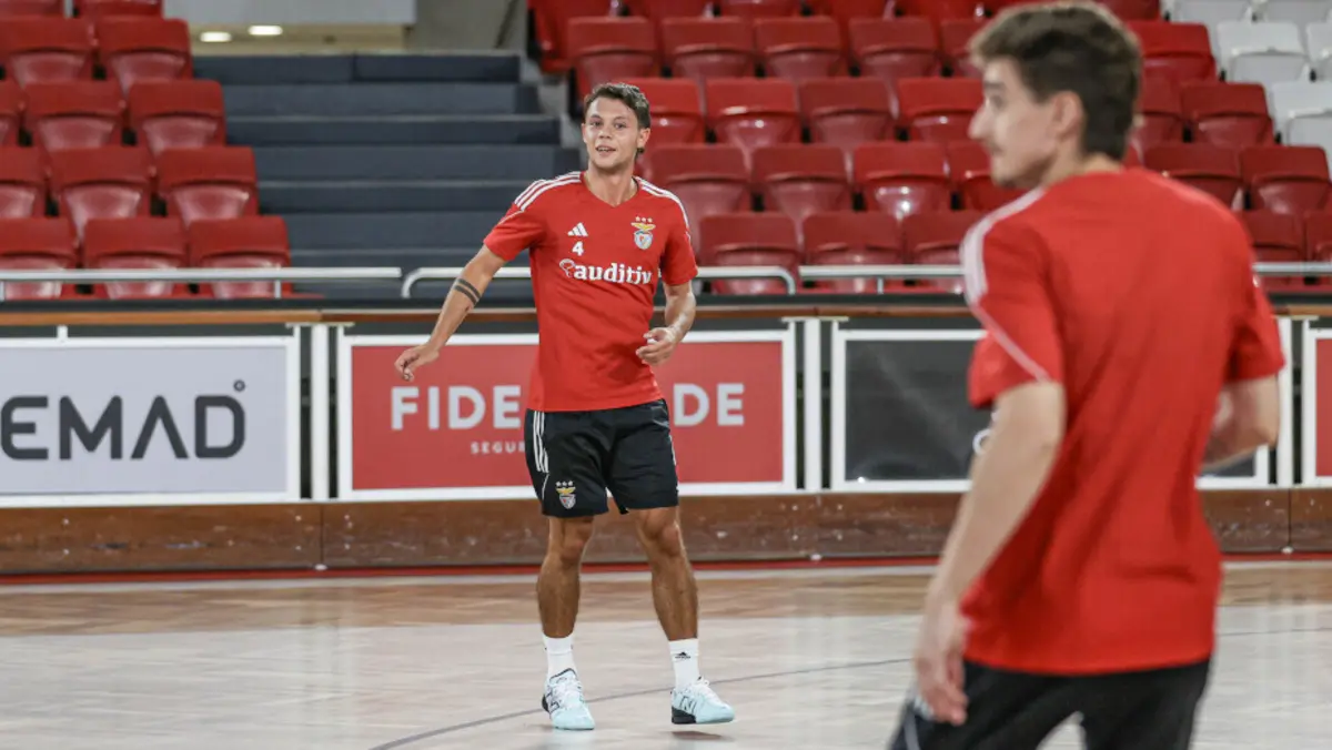 Afonso Jesus, fixo do Benfica (Créditos: SL Benfica)