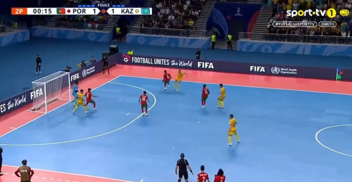 Imagem de contexto do artigo Golo tardio de Tursagulov eliminou Portugal no Mundial de futsal. Veja aqui
