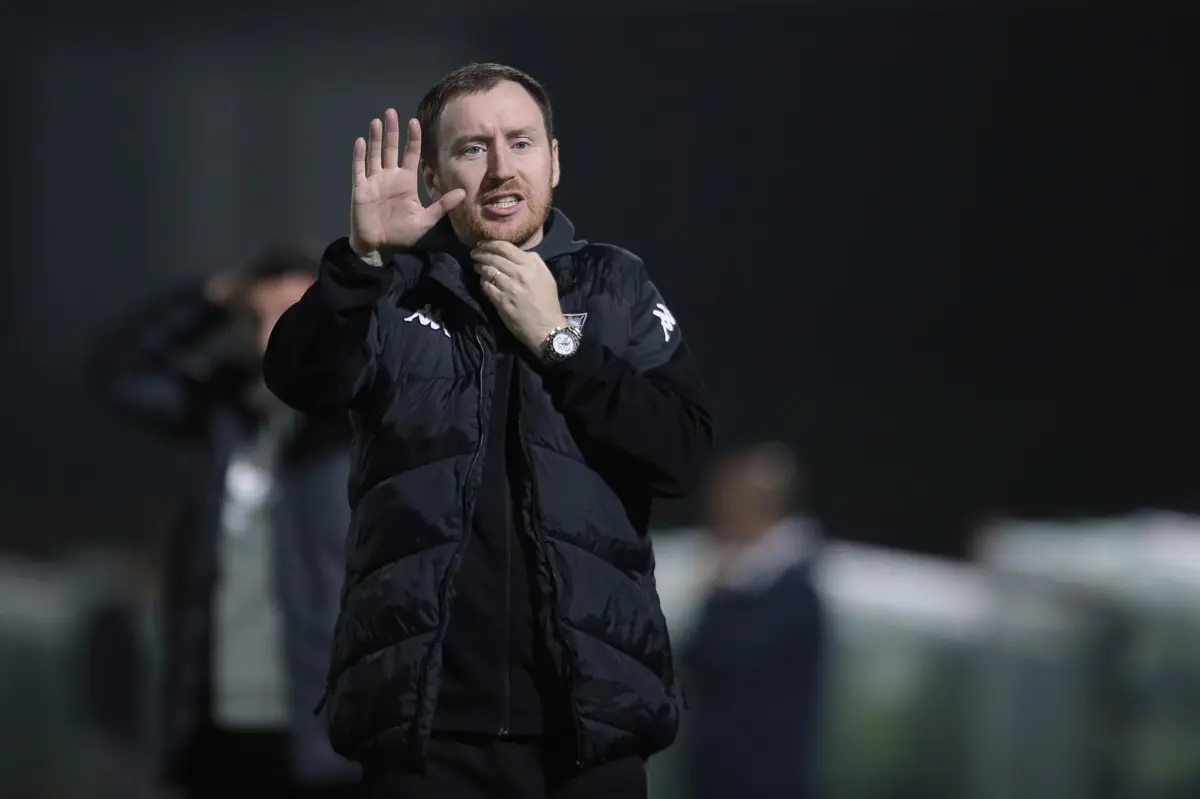 Ian Cathro, treinador do Estoril