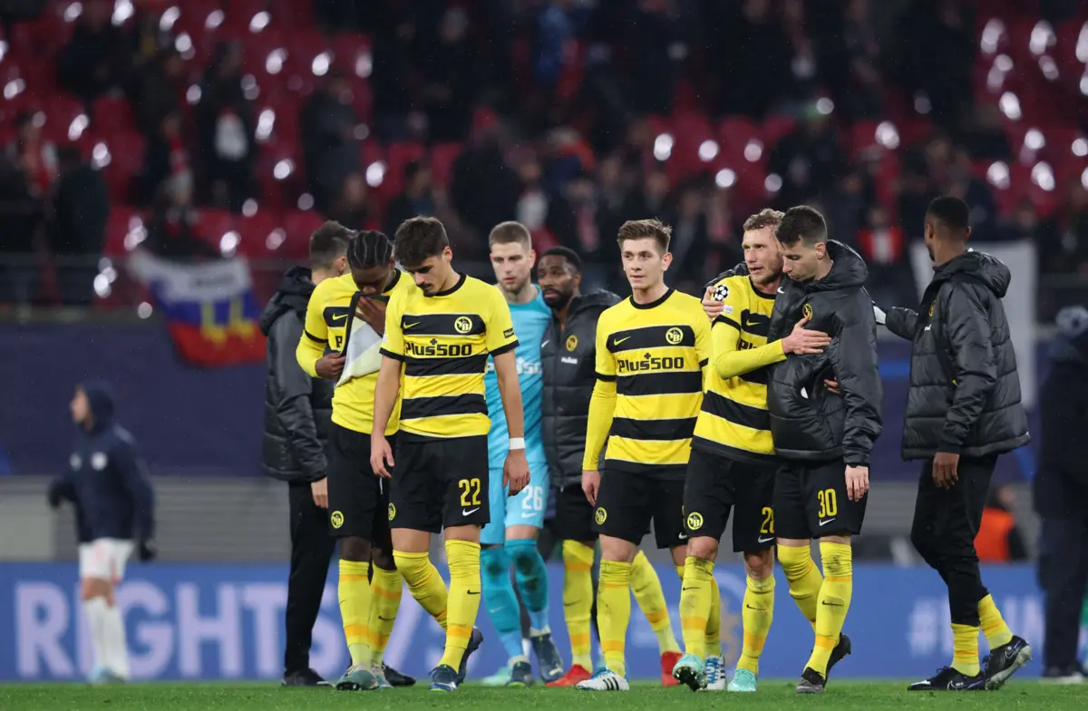 A equipa do Young Boys (créditos: AFP)