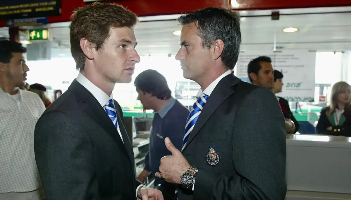 Imagem de contexto do artigo Villas-Boas: "Memórias mais bonitas que tenho são com José Mourinho no FC Porto"