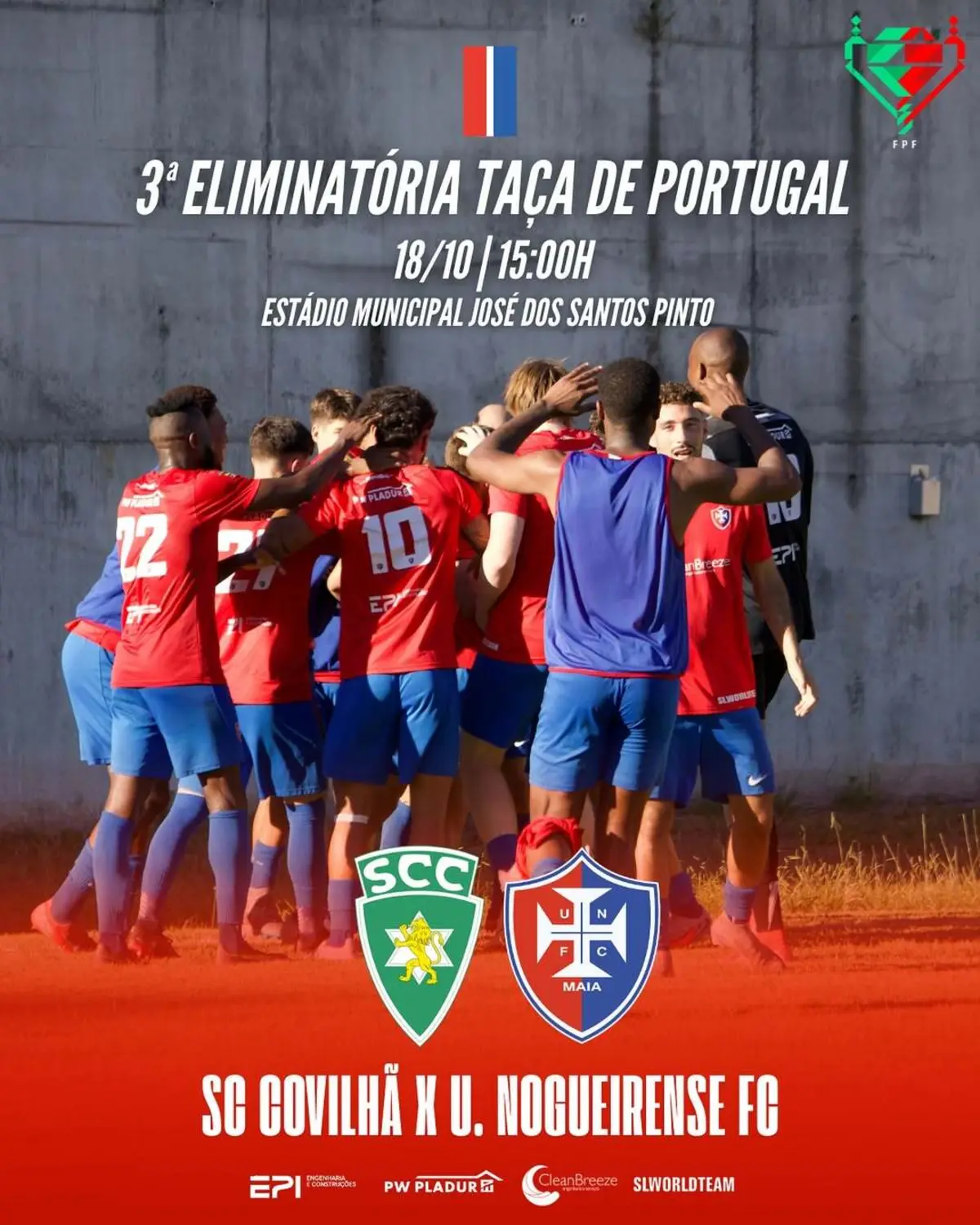 Nogueirense defronta Covilhã com novo treinador