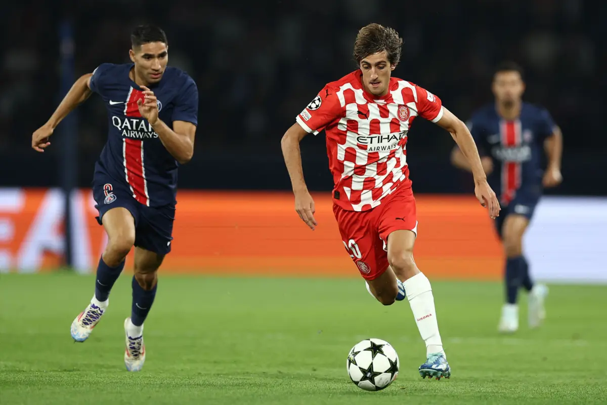 Bryan Gil e Achraf Hakimi (FRANCK FIFE AFP)