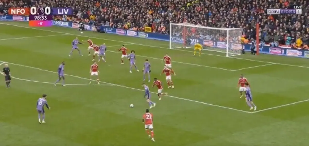 Golo de Darwin (créditos: X/Reprodução)