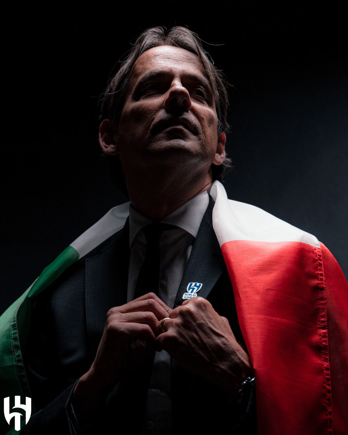 Imagem de contexto do artigo Al Hilal apresenta Inzaghi em vídeo com uma gafe: a referência é... ao irmão