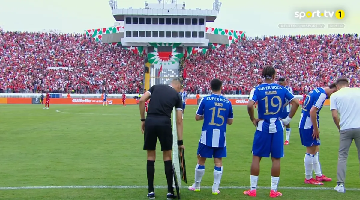 Imagem de contexto do artigo Vasco Sousa regressou este sábado aos relvados após grave lesão